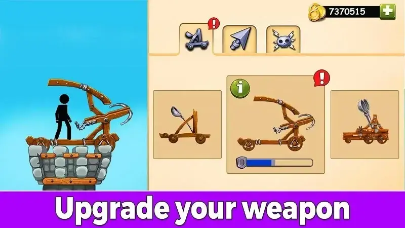 Upgrade your weapon