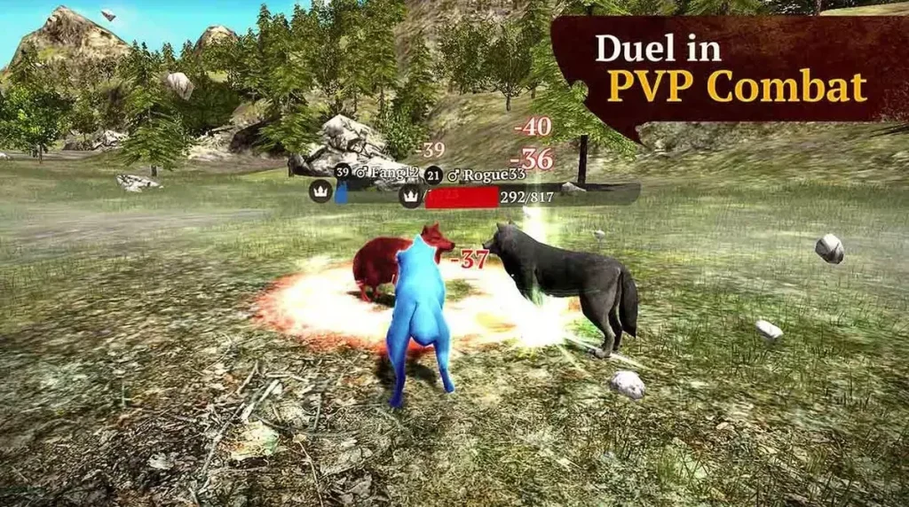 PVP Mode The wolf Apk