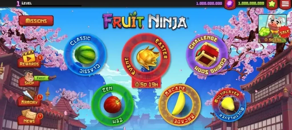 New Features in Ninja Fruit