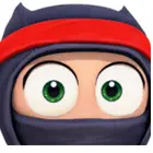 Clumsy Ninja Mod apk Logo