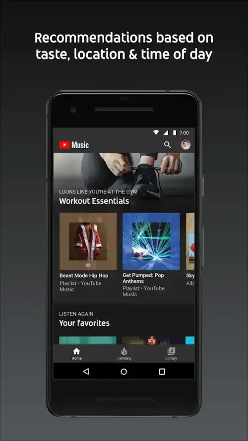 Introduction of YouTube Music